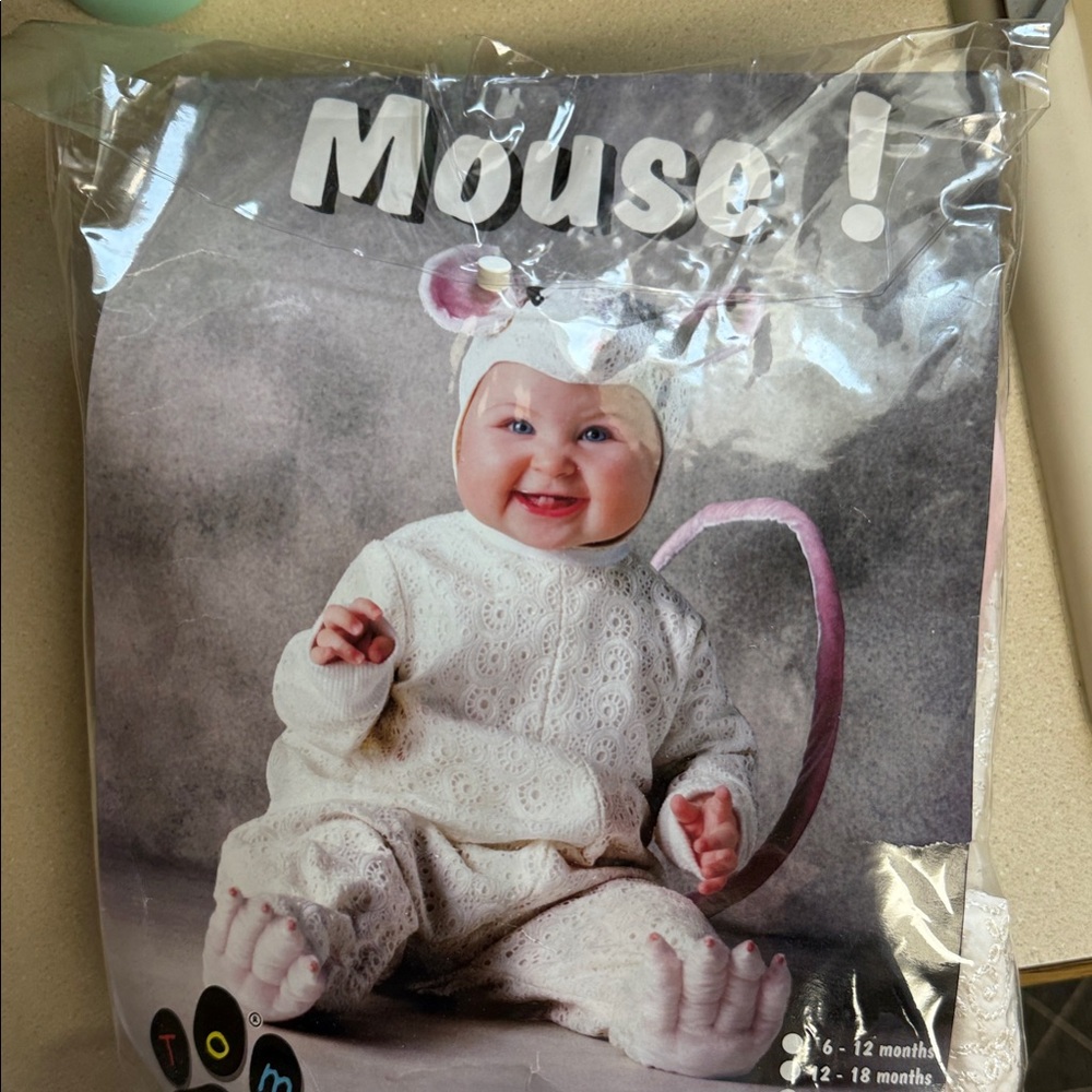 Tom Arma mouse costume size 2T